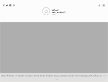 Tablet Screenshot of claudia-fakler.de